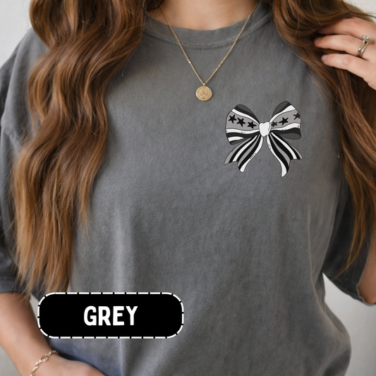 Corrections Bow Comfort Colors Shirt