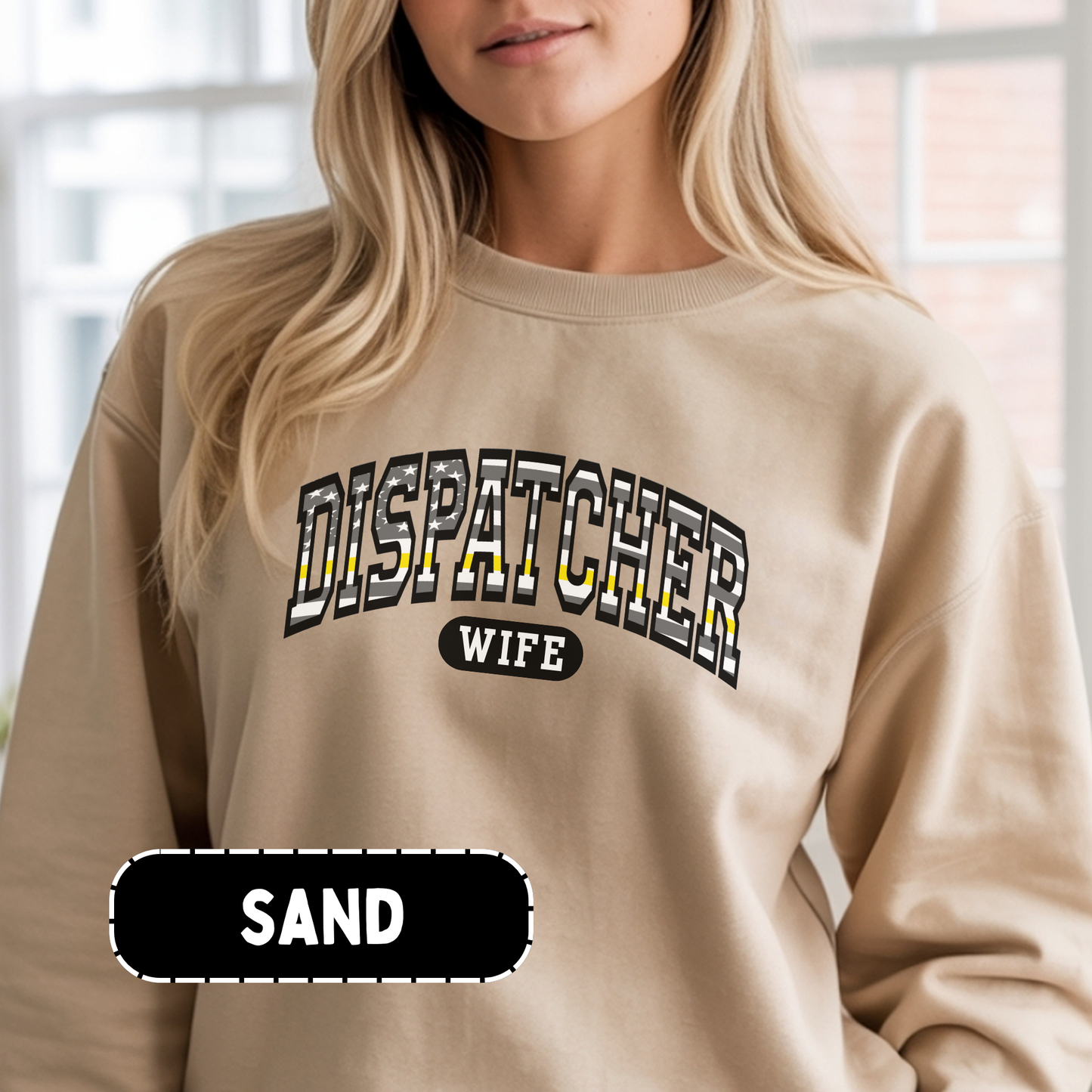 Dispatch Flag Crewneck