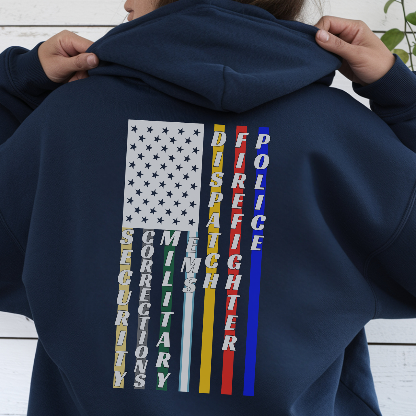 First Responder Flag Sweatshirt