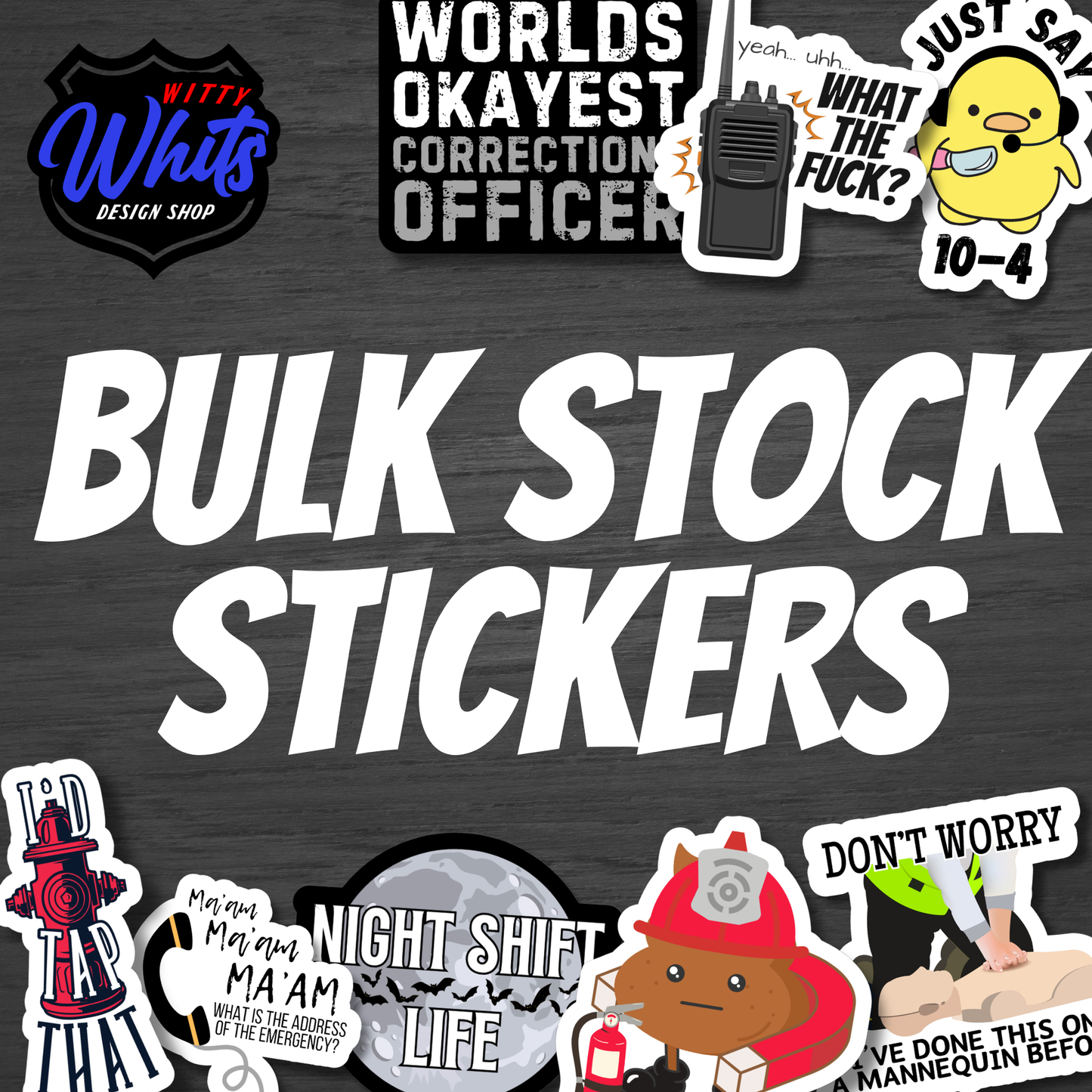 Bulk Stock Stickers