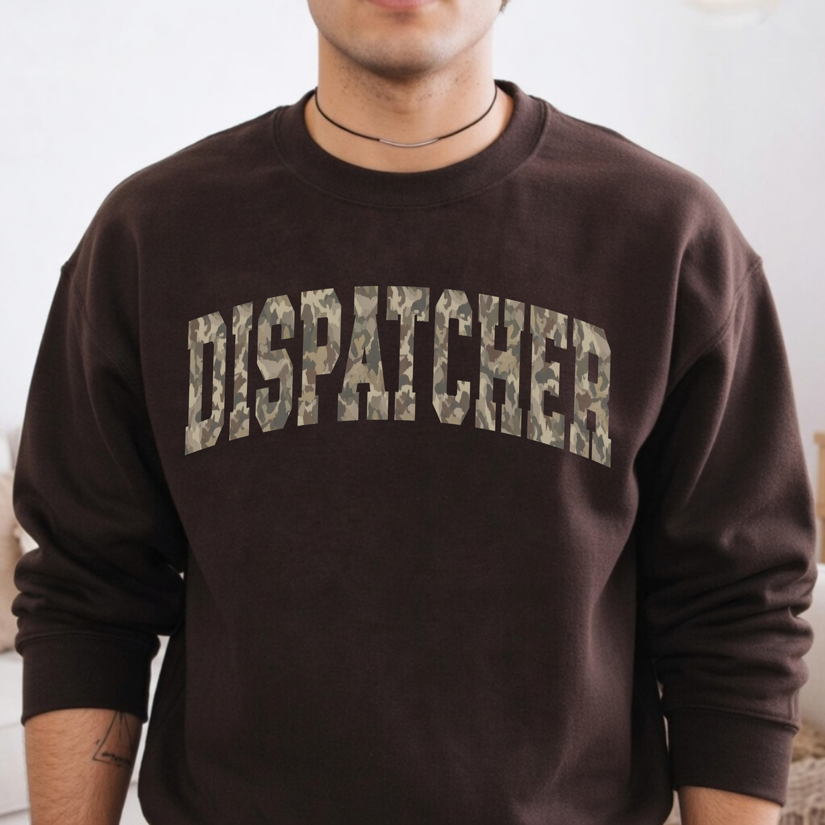 Camo Dispatcher Crewneck