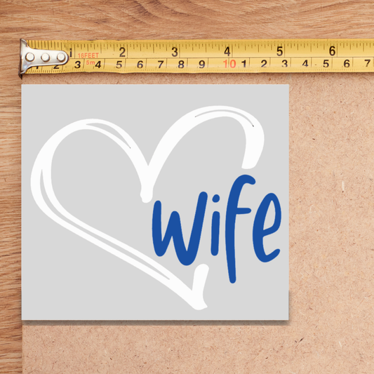 Police Wife Decal