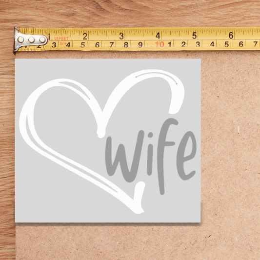 Corrections Wife Decal