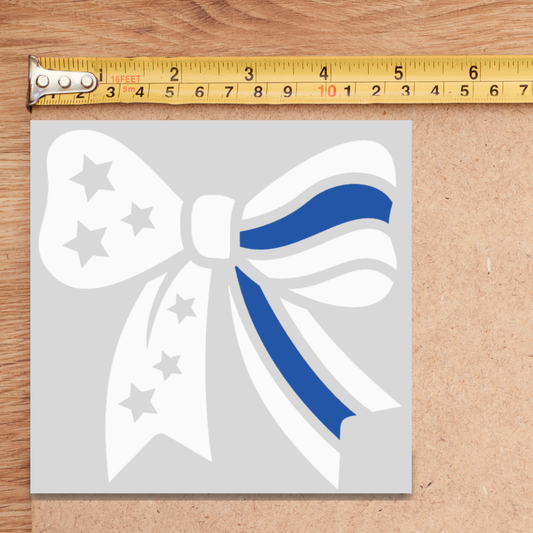 Police Bow Decal