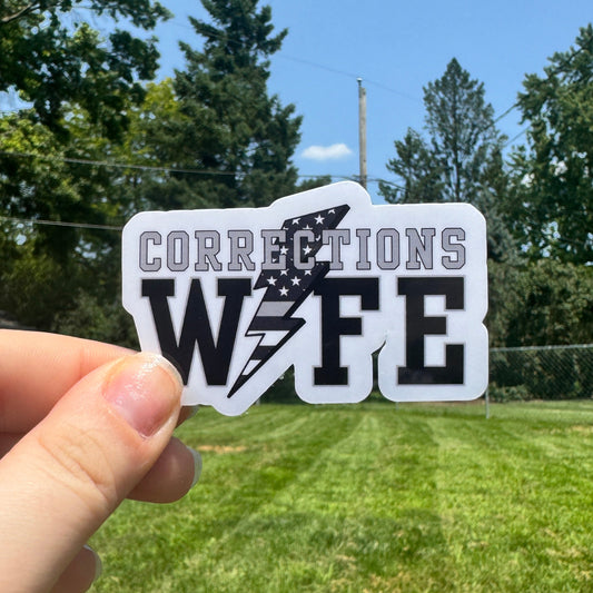 Lightning CO Wife Sticker