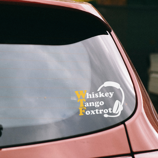 WTF Dispatch Decal