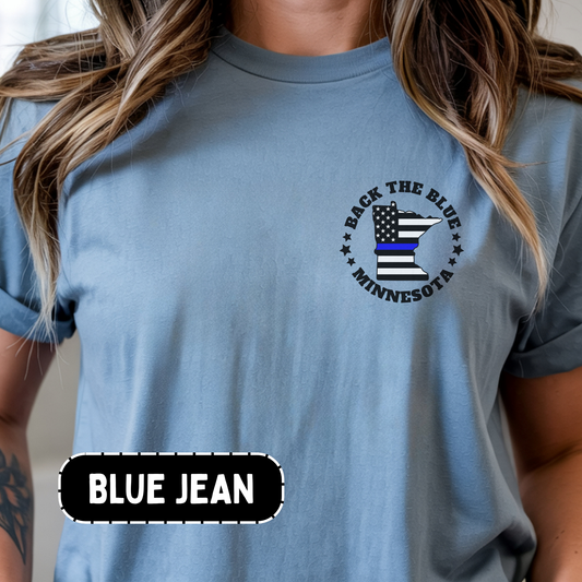 Police State Flag Comfort Colors Shirts