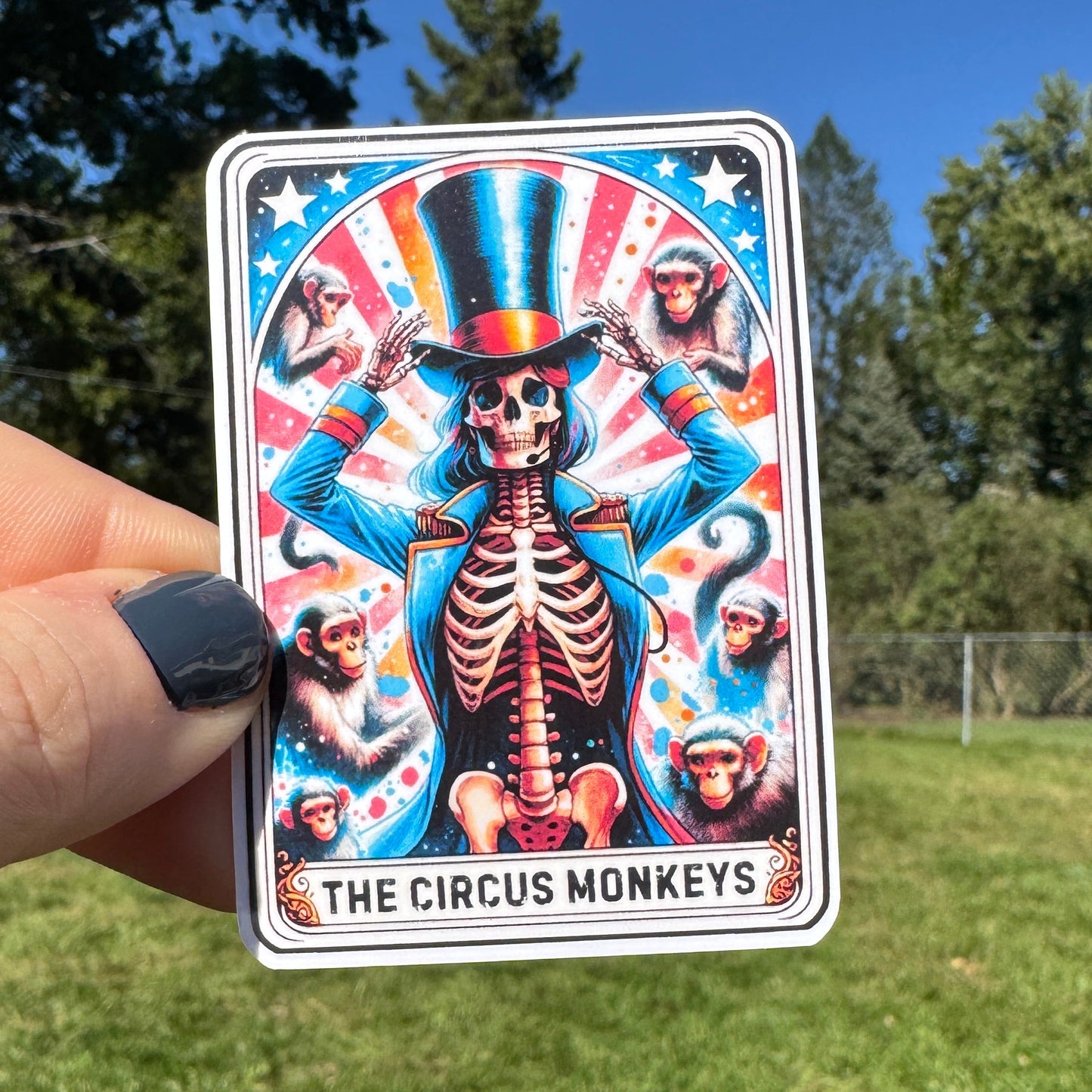 Dispatcher Tarot Card Stickers