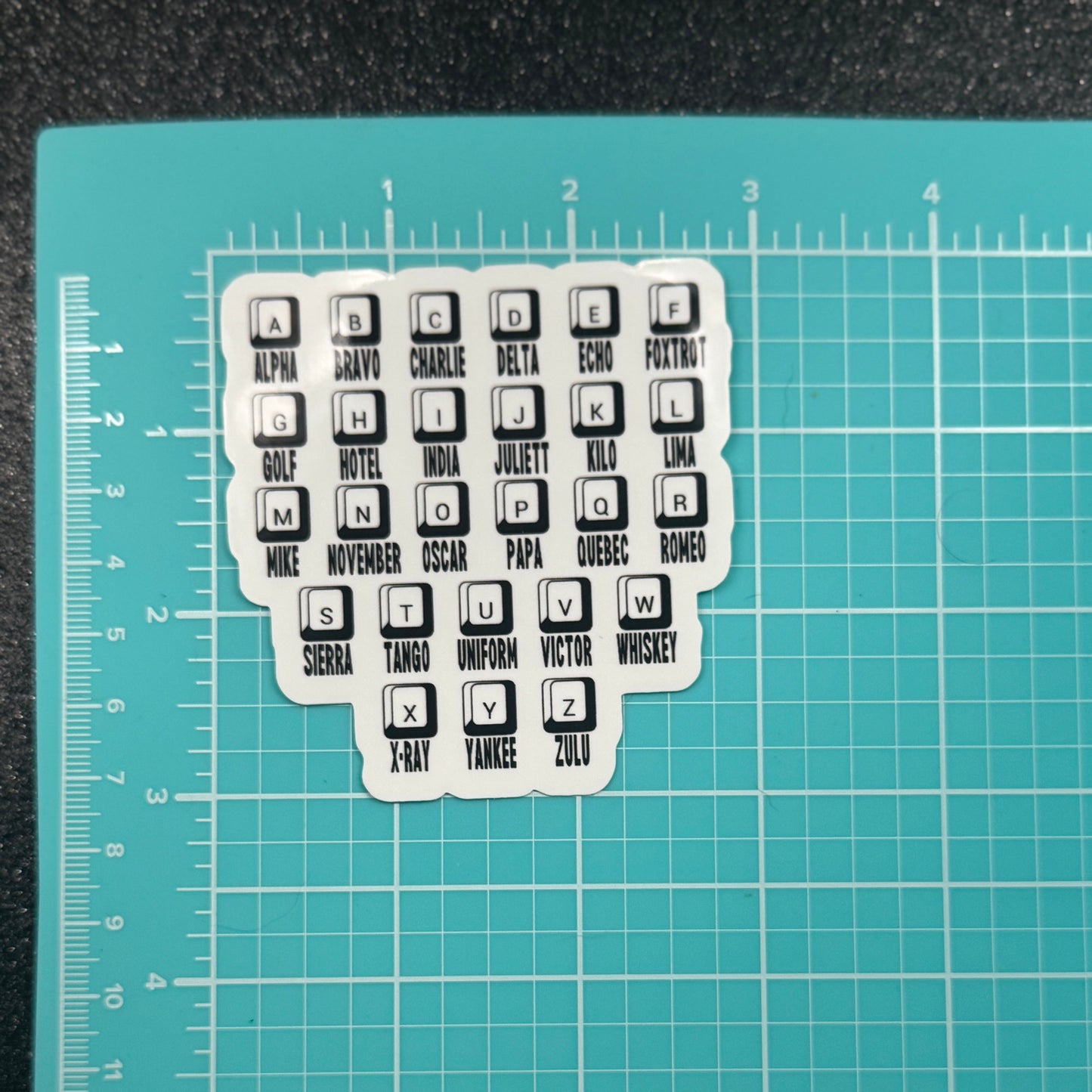 Phonetics Police and Dispatch Sticker