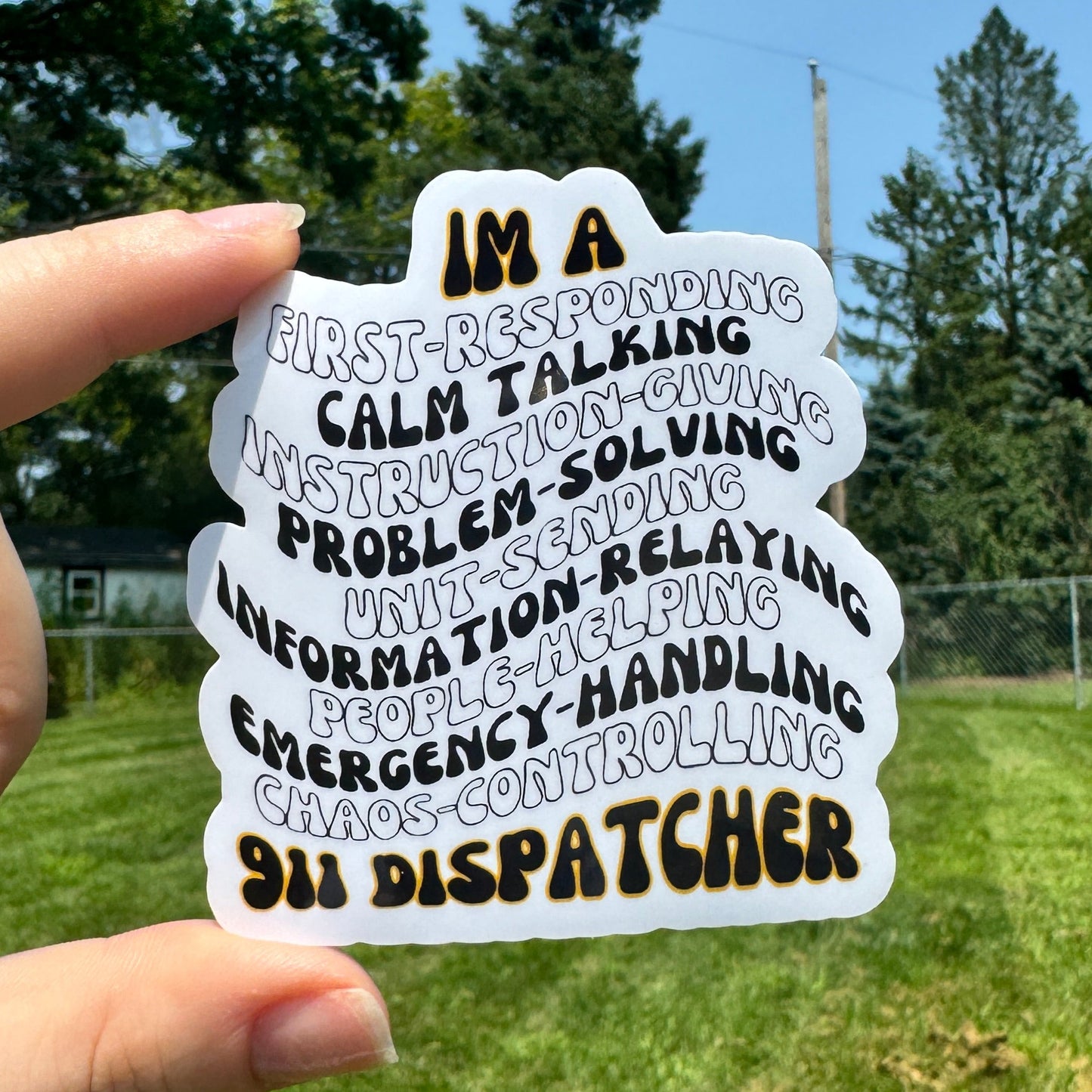 I'm a Dispatcher Sticker