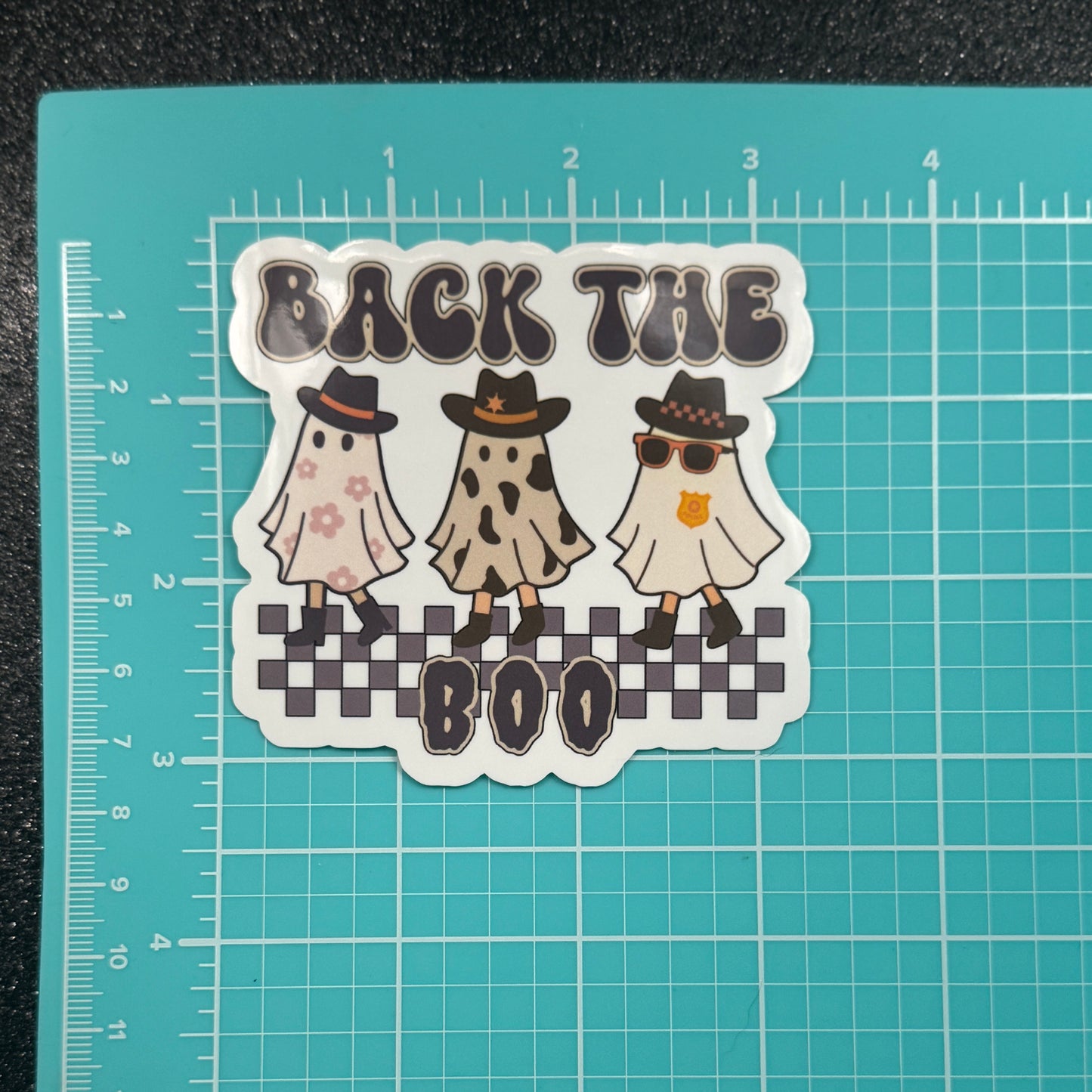 Back the Boo Police Sticker