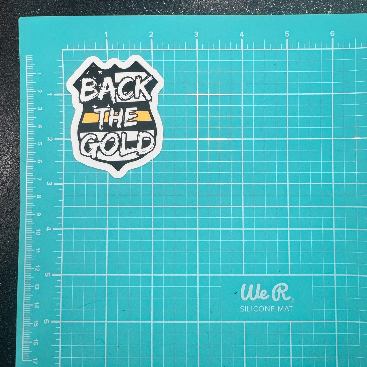 Back the Gold Dispatch Sticker