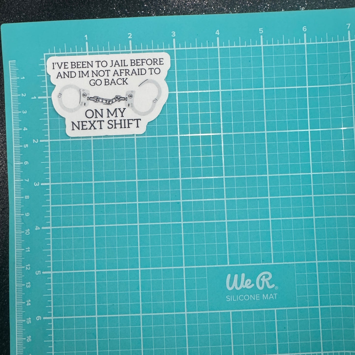 I've Been to Jail Before Police and Corrections Sticker