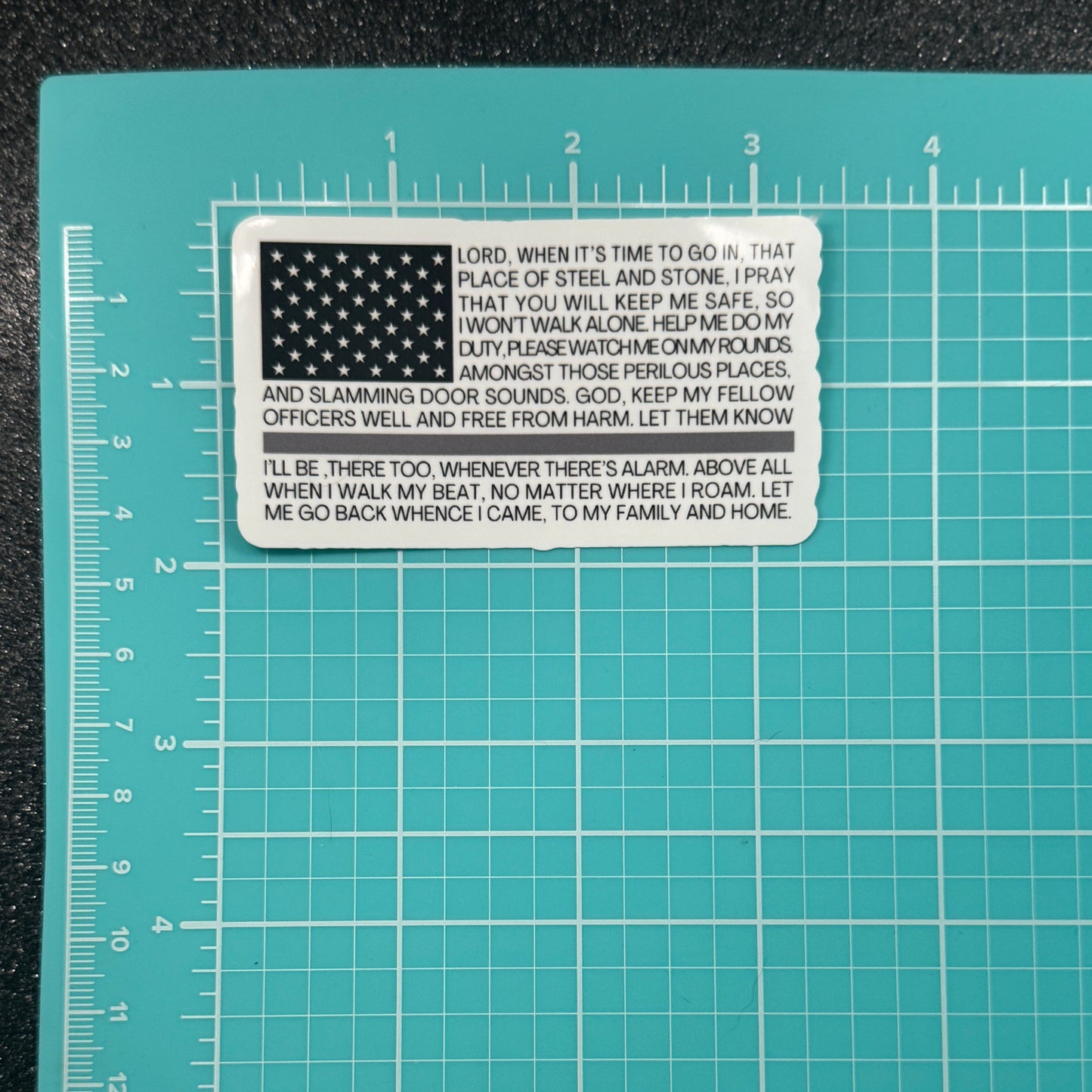 Corrections Prayer Sticker