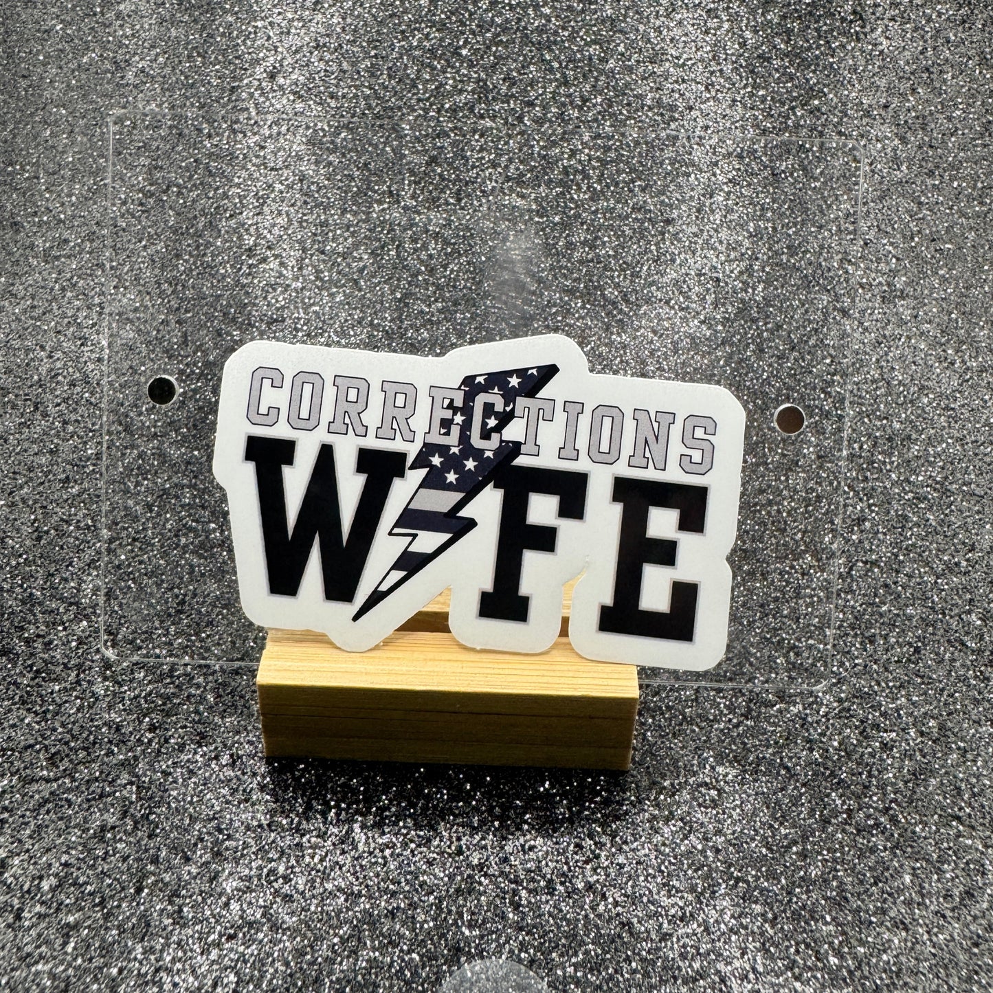 Lightning CO Wife Sticker