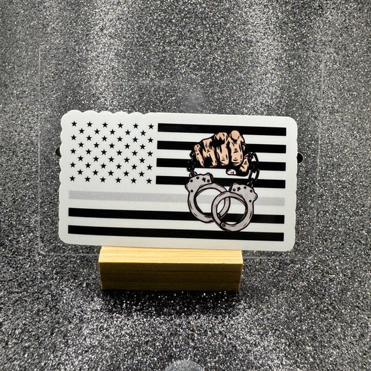 Corrections Flag Sticker