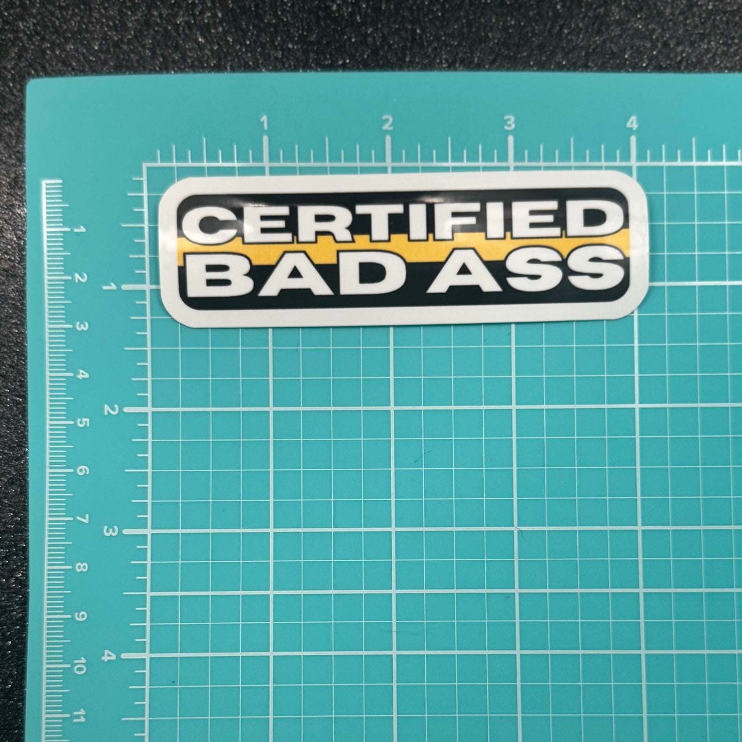 Certified Bad Ass Dispatch Sticker