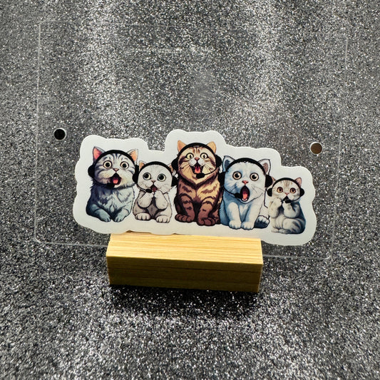 Dispatch Cats Sticker
