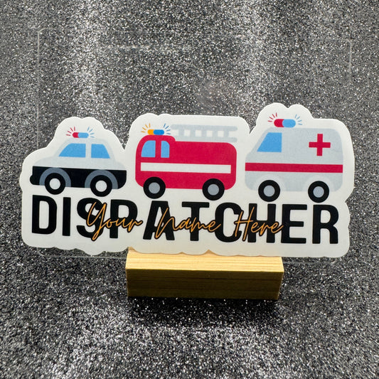 Custom Dispatch Rigs Sticker