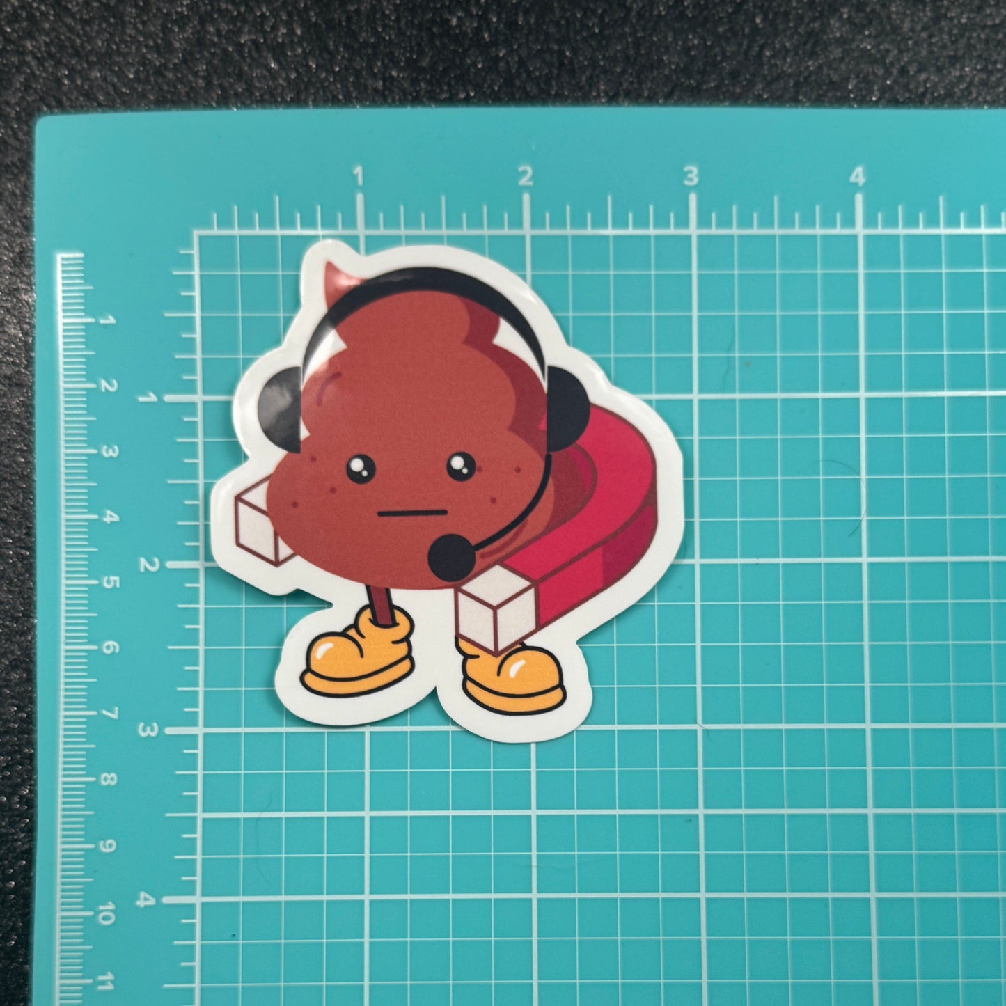 Shit Magnet Dispatch Sticker