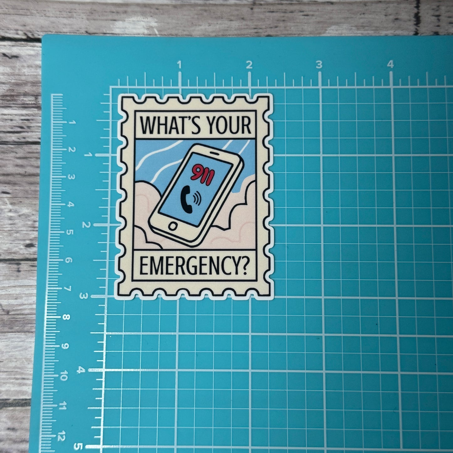 Dispatch Stamp Sticker