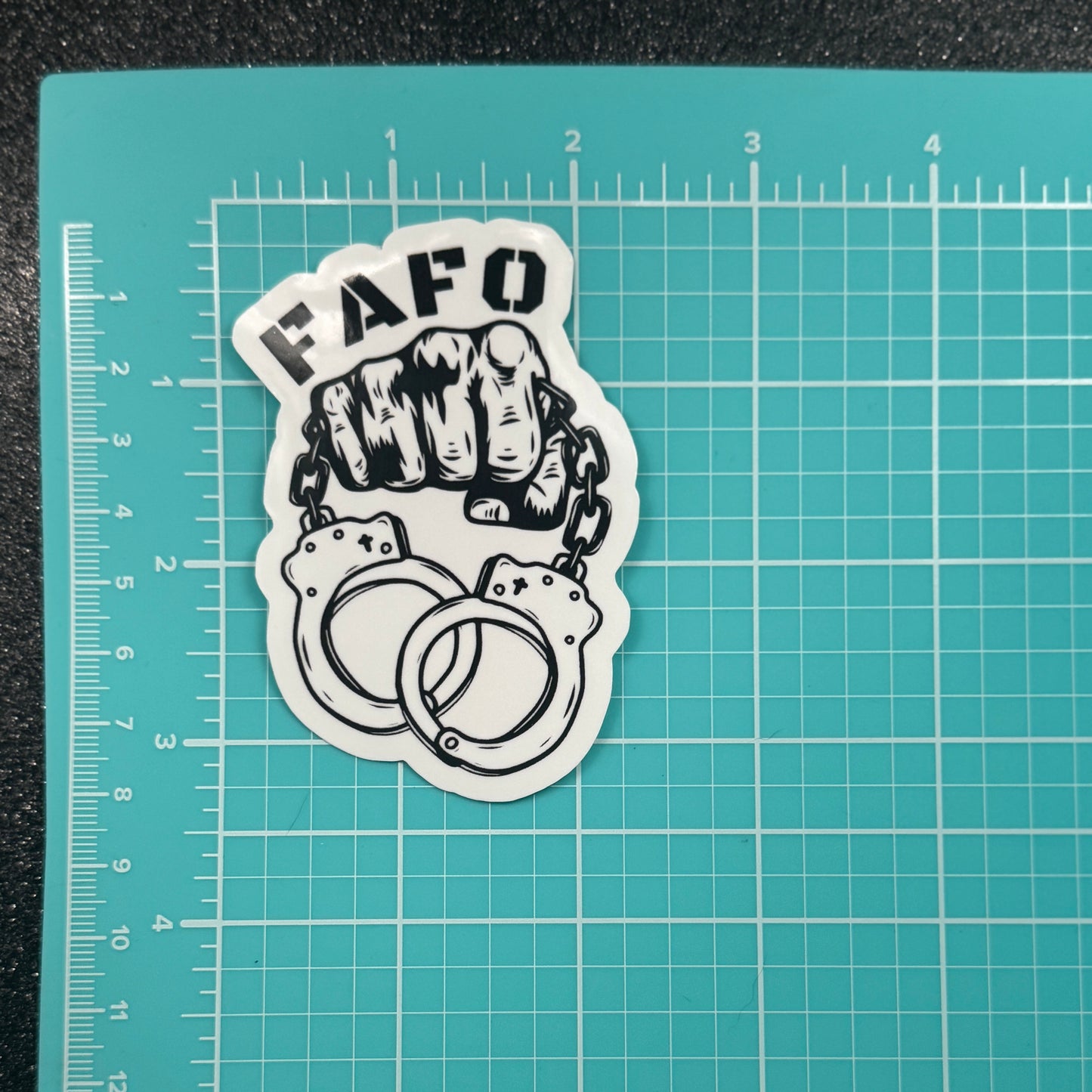 Fuck Around and Find Out Police Sticker
