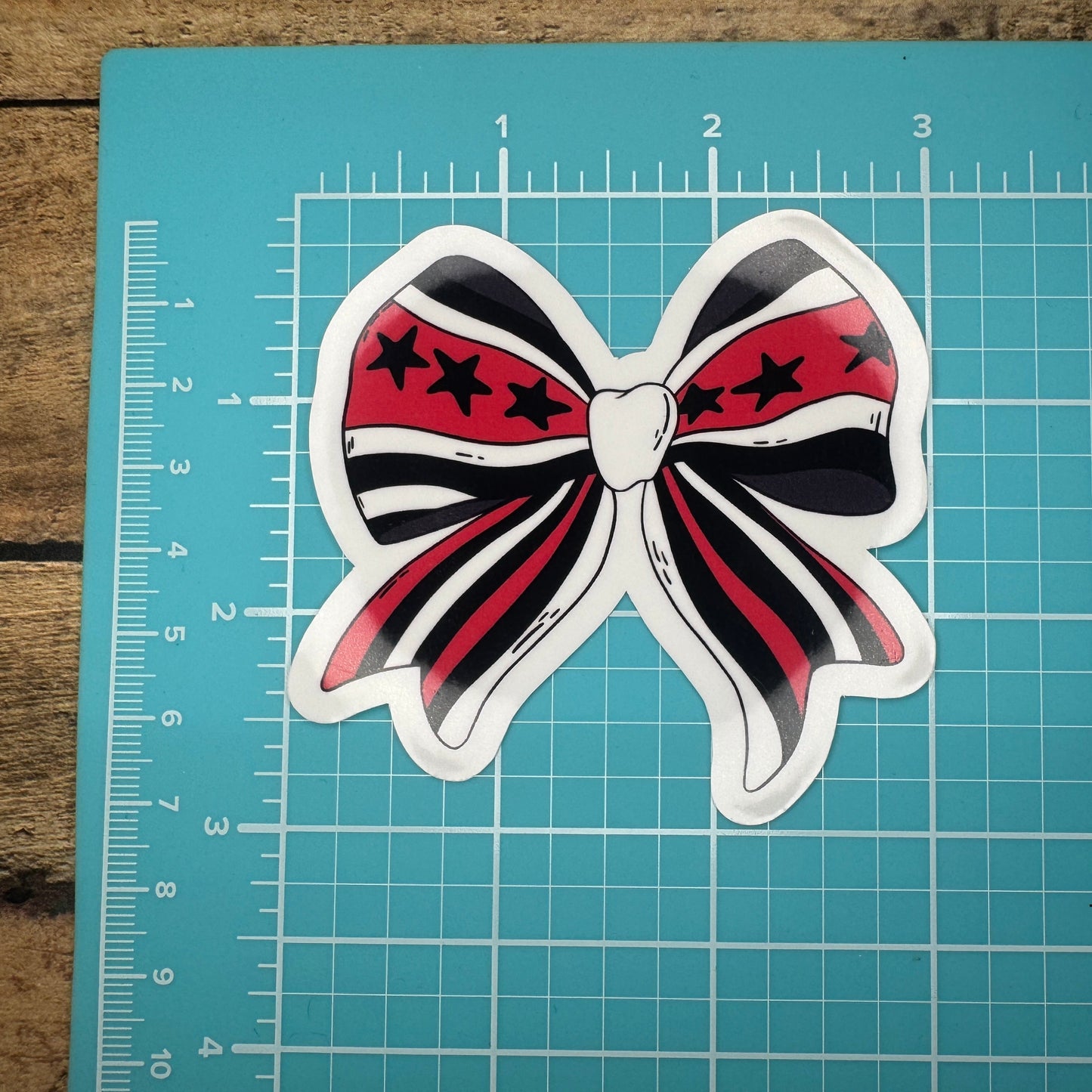 Fire Bow Sticker