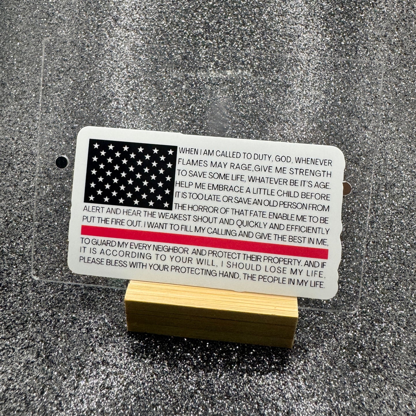 Fire Prayer Sticker