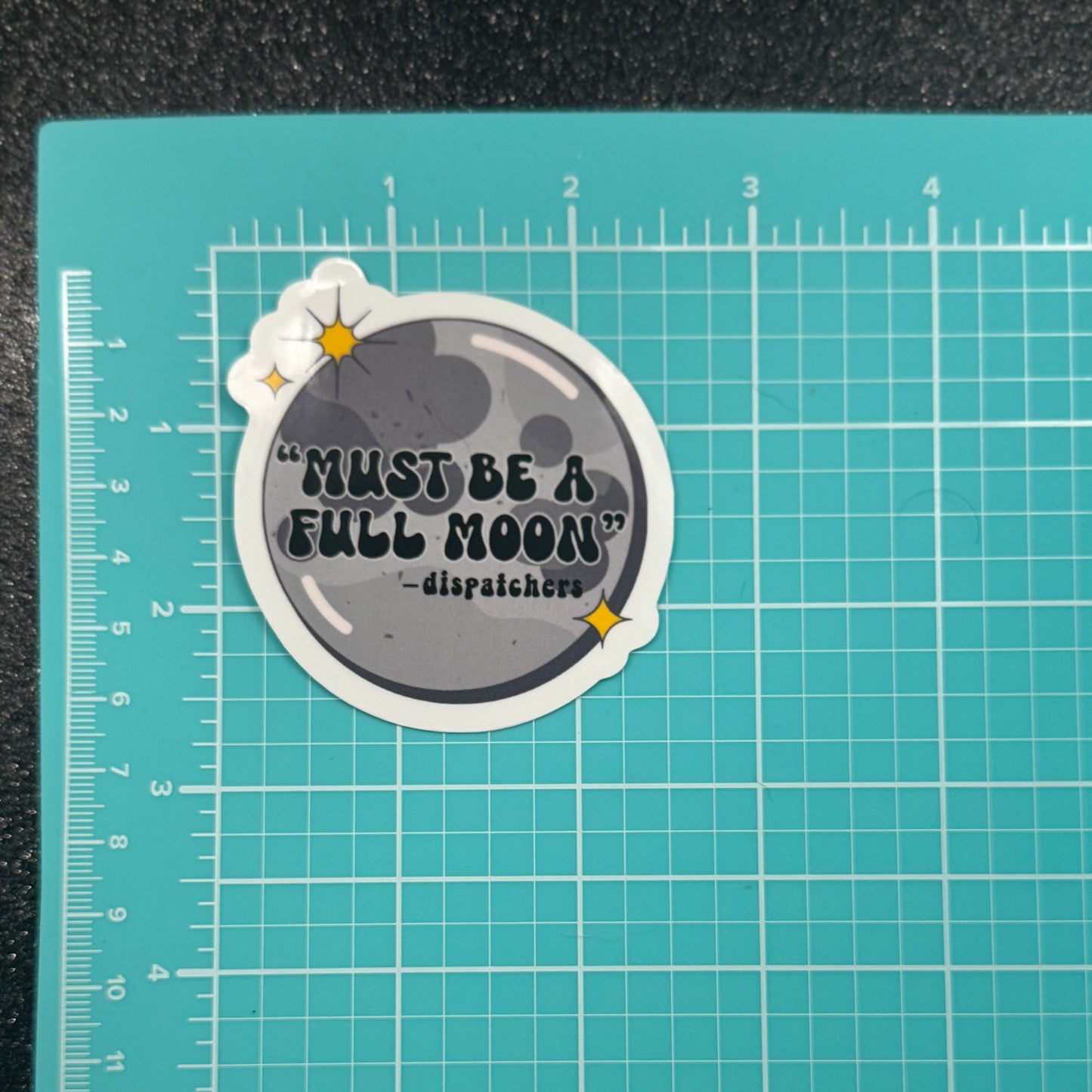 Full Moon Dispatch Sticker