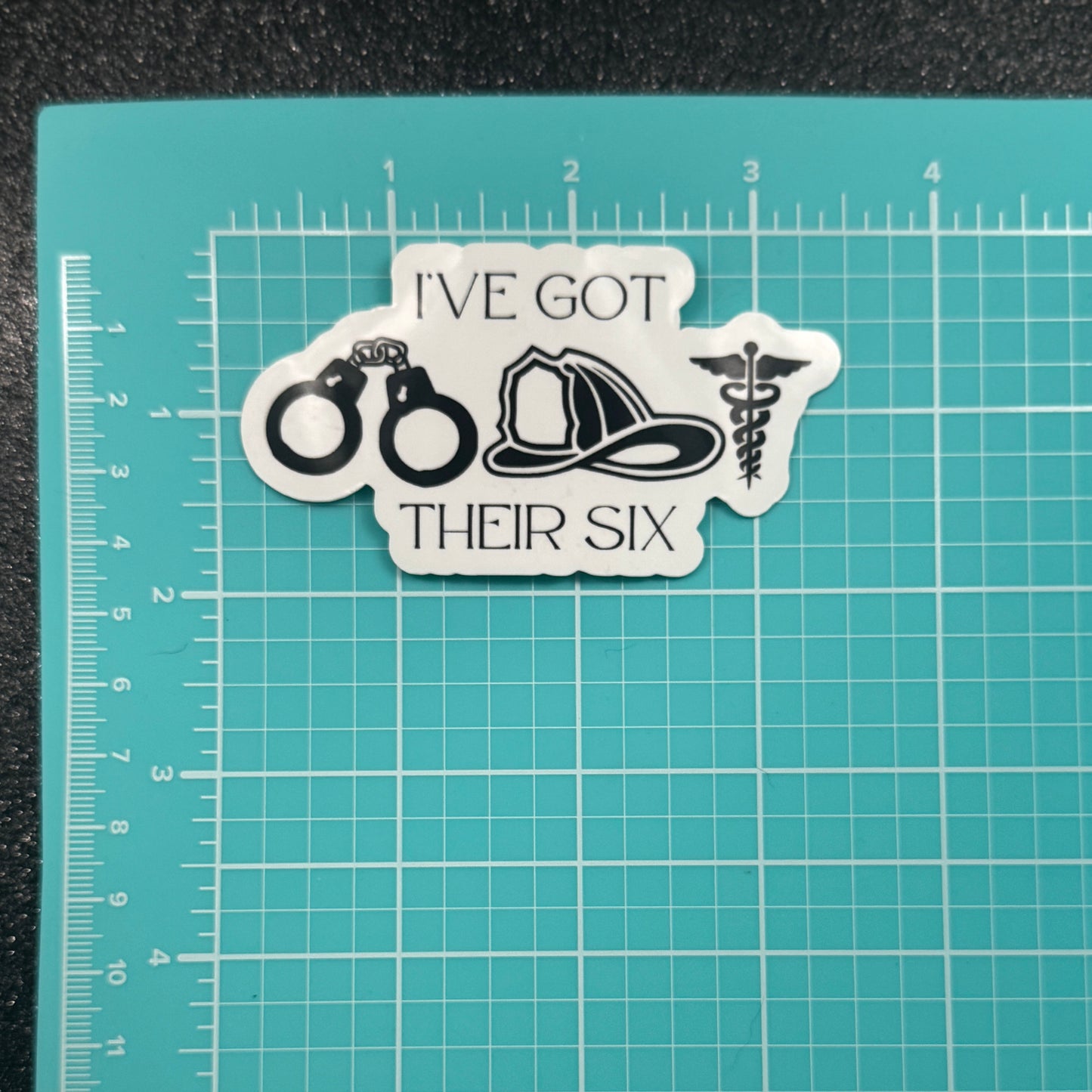 I've Got Their Six Dispatch Sticker
