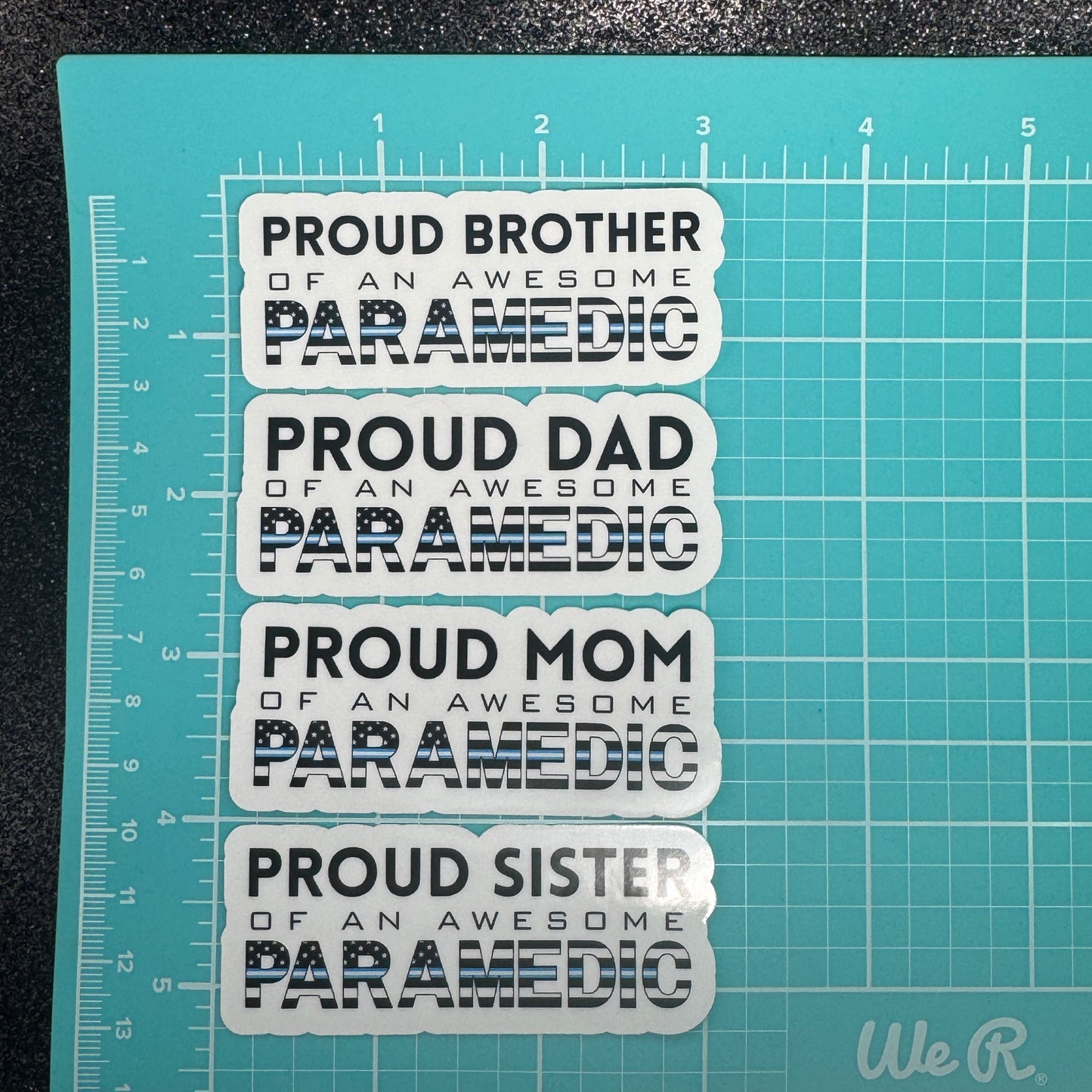 Paramedic Family Stickers