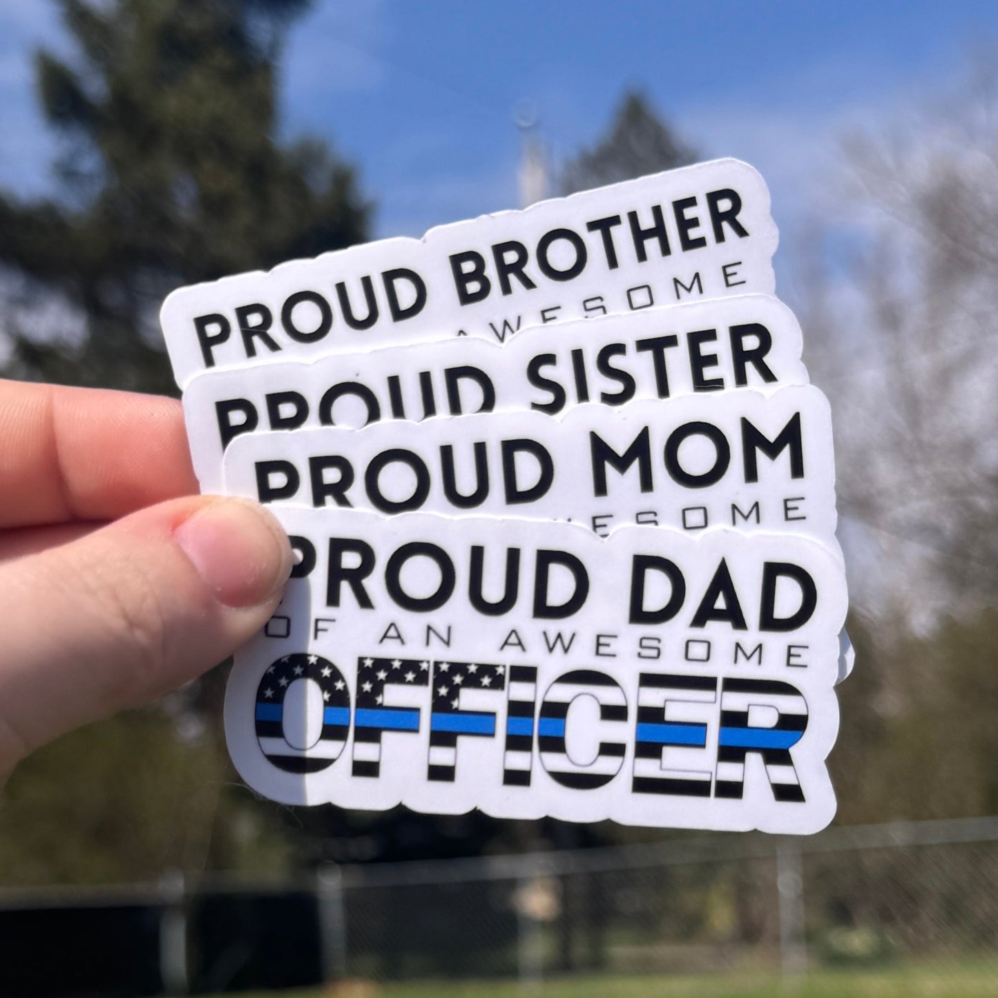 Police Family Stickers