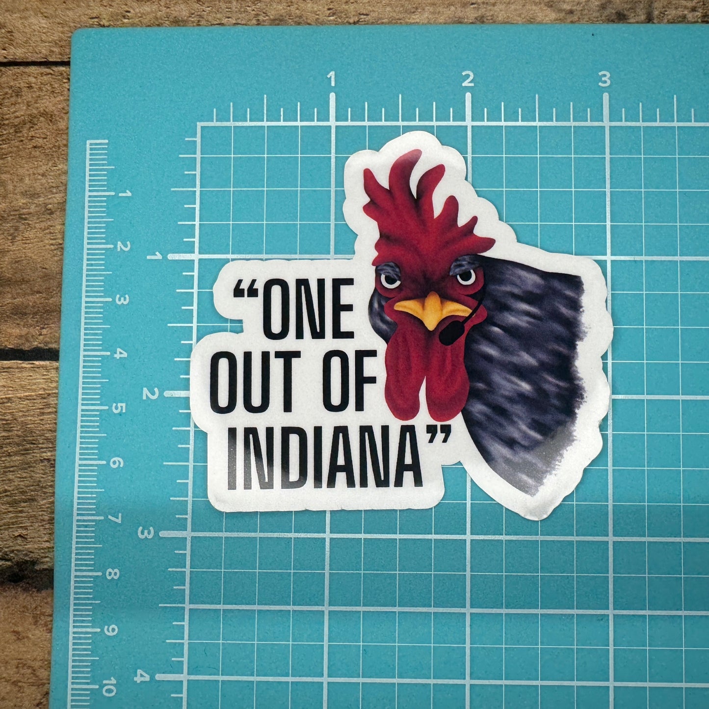 One Out of Indiana Dispatch Sticker