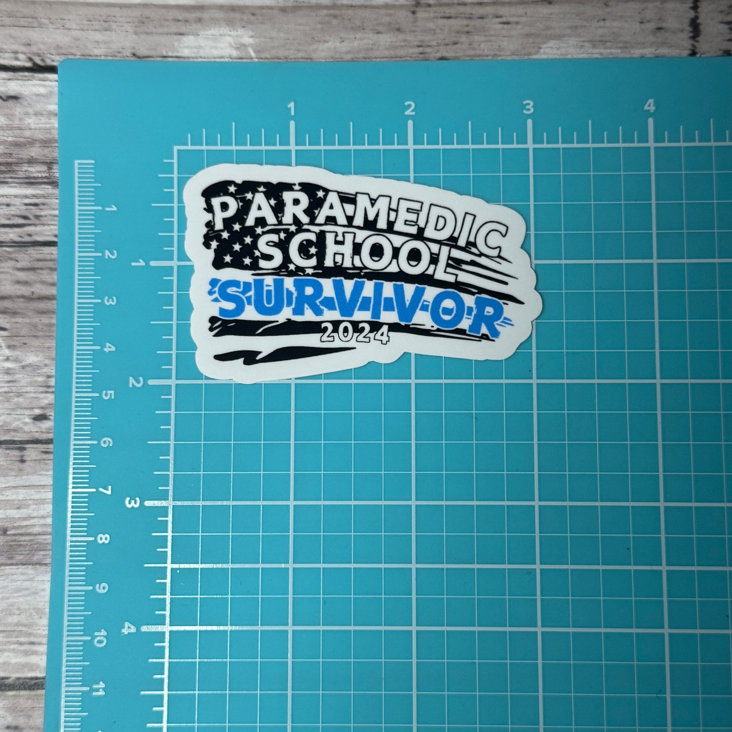 School Survivor Paramedic Sticker