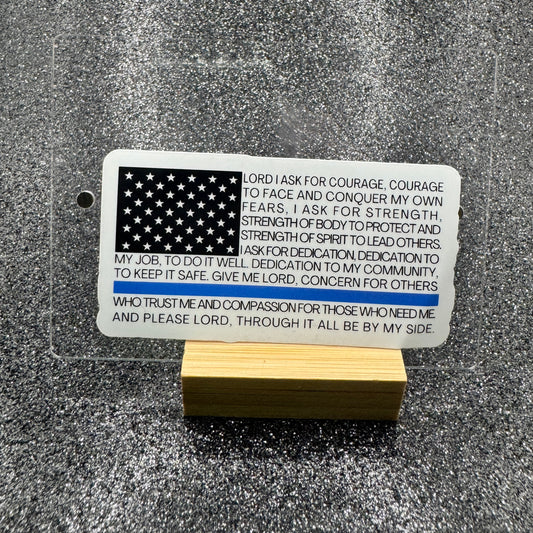 Police Prayer Sticker