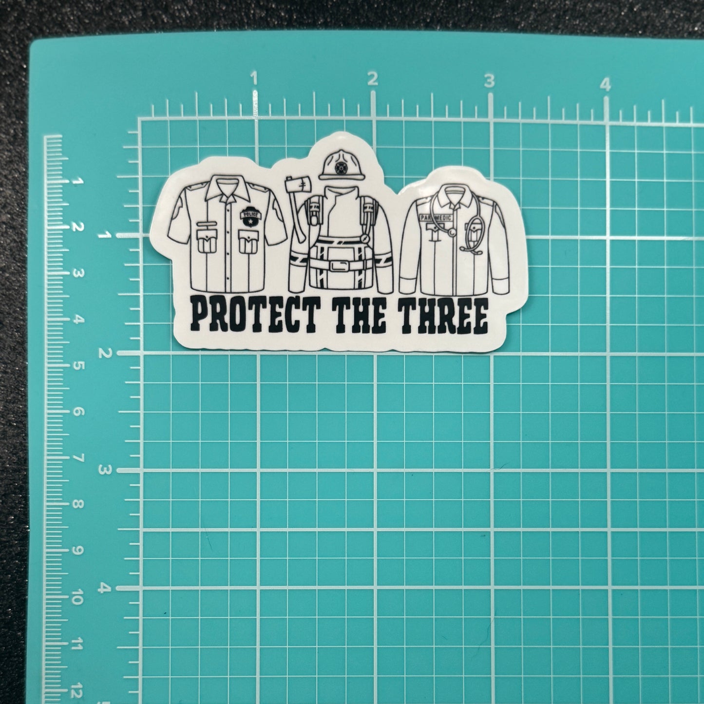 Protect the Three Dispatch Sticker