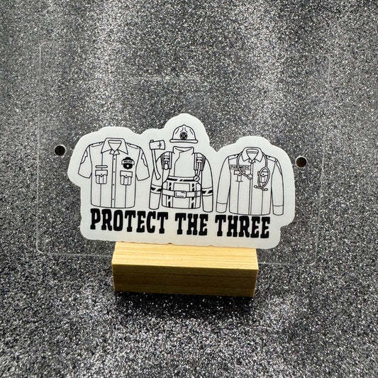 Protect the Three Dispatch Sticker