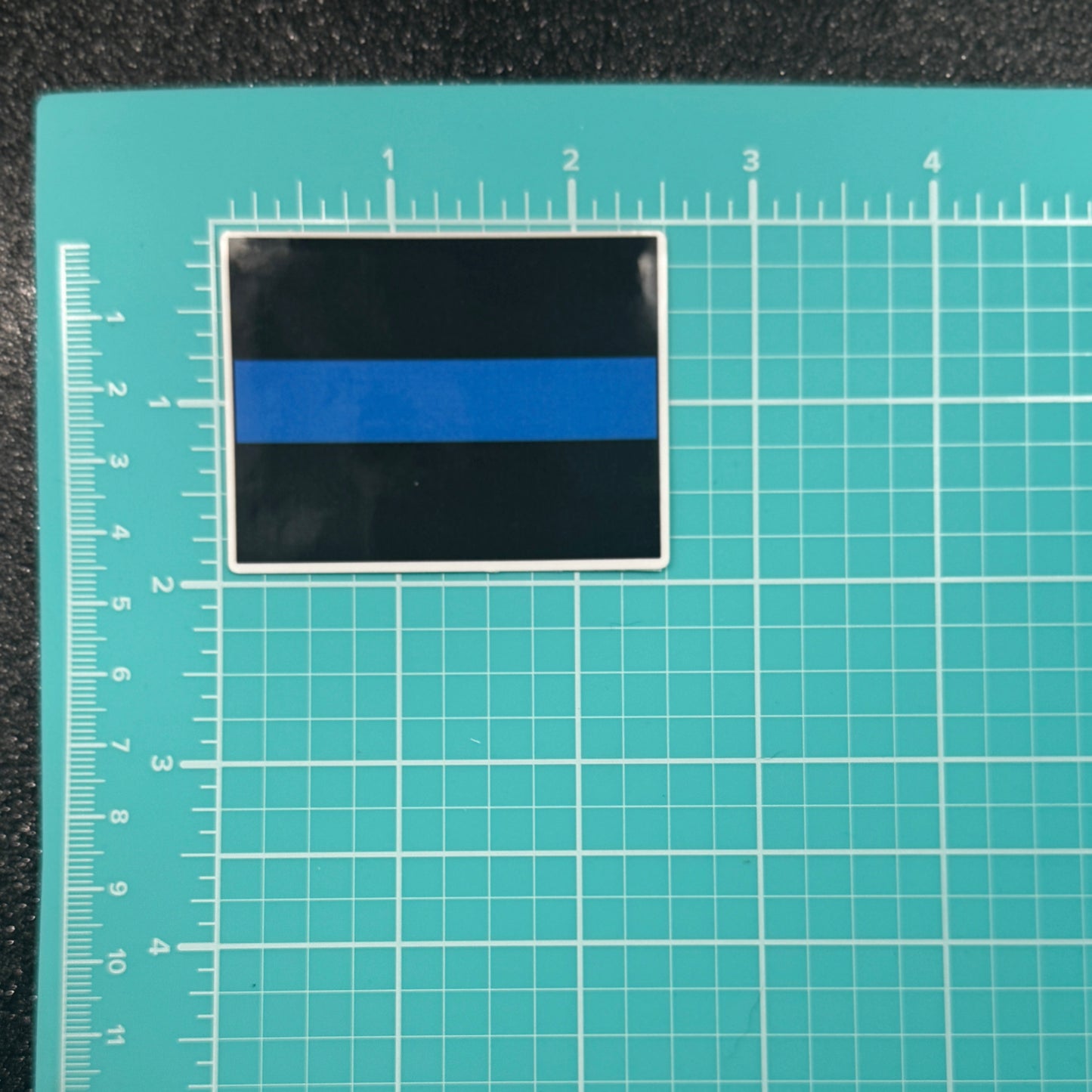 Simple Thin Blue Line Police Sticker