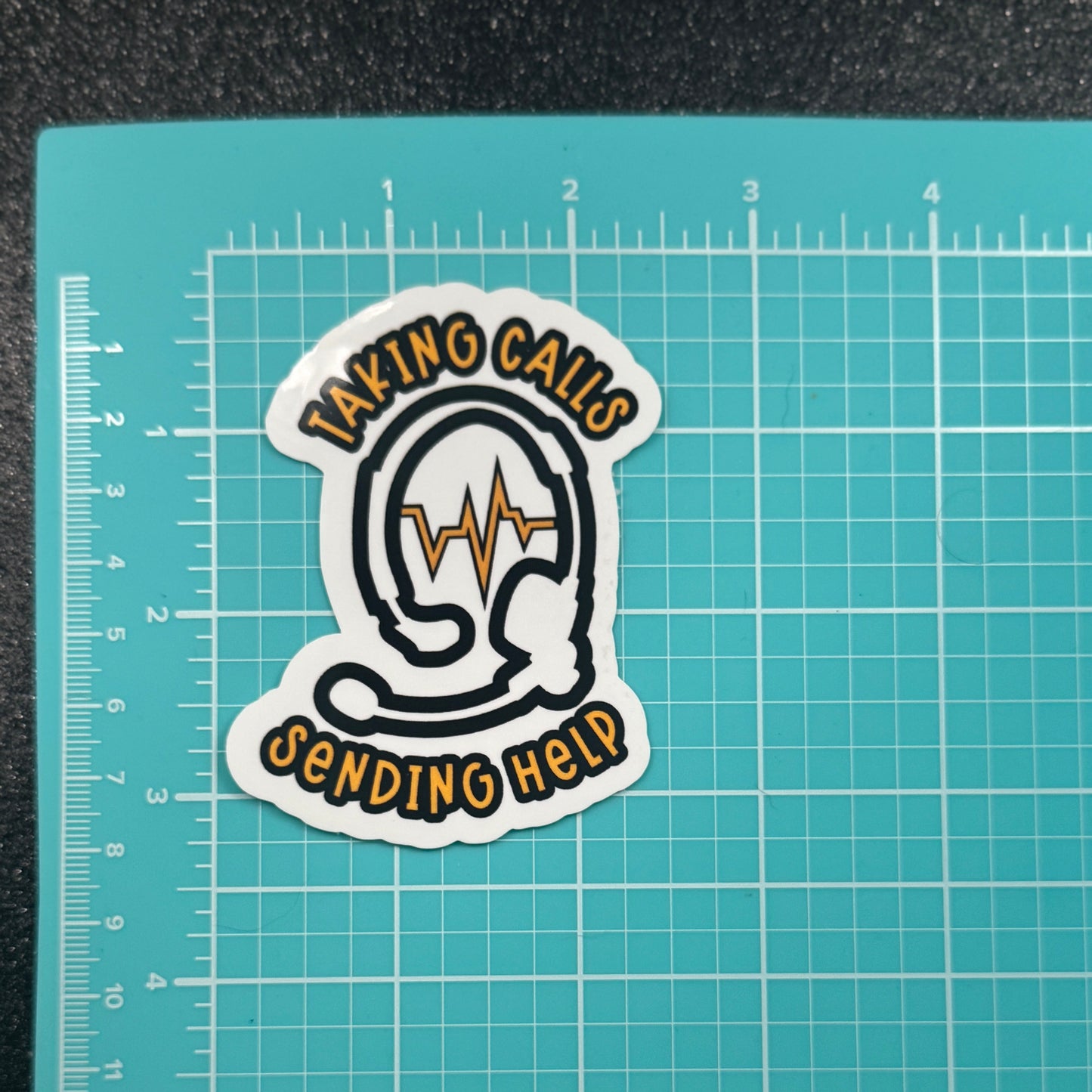Taking Calls Sending Help Dispatch Sticker