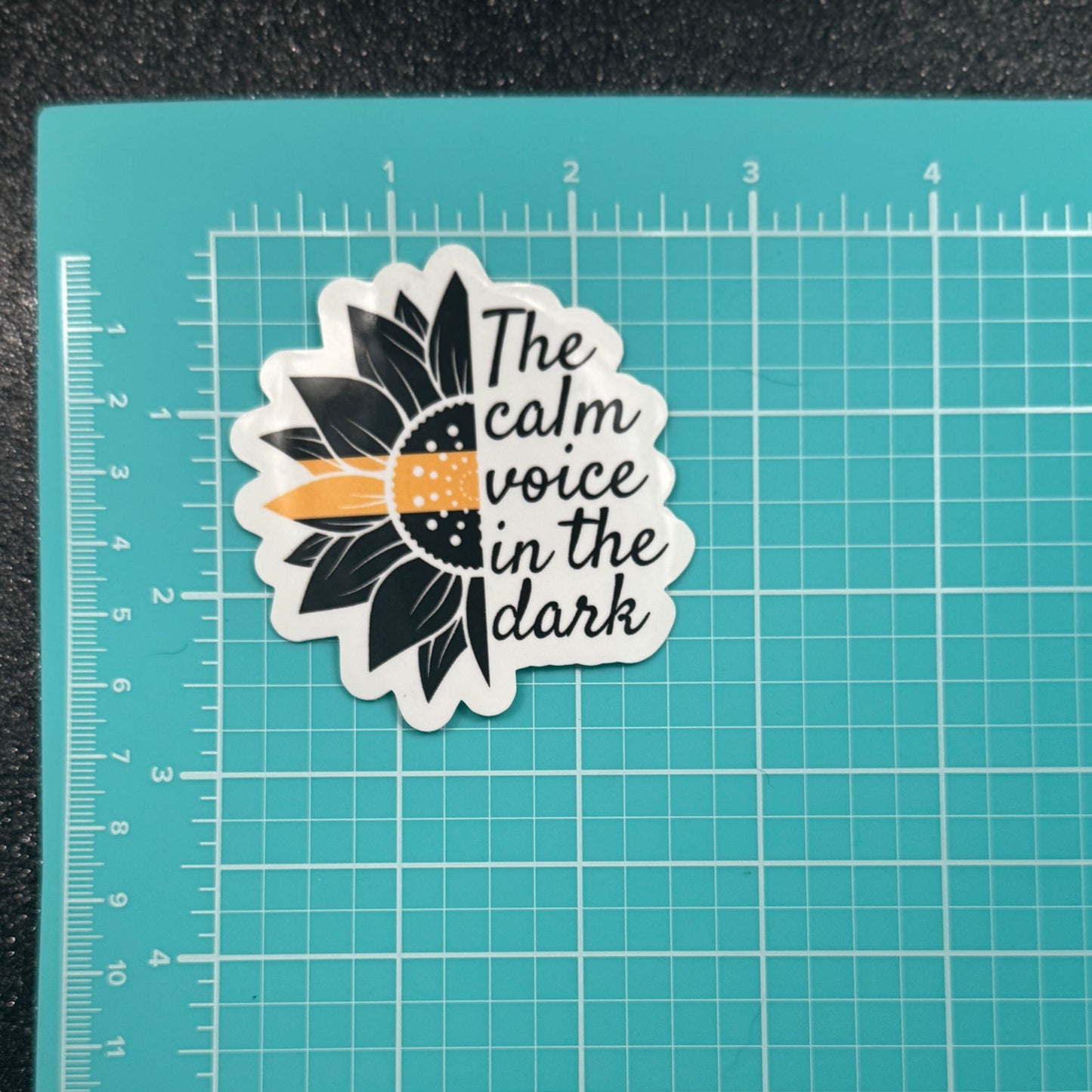 Calm Voice in the Dark Dispatch Sticker