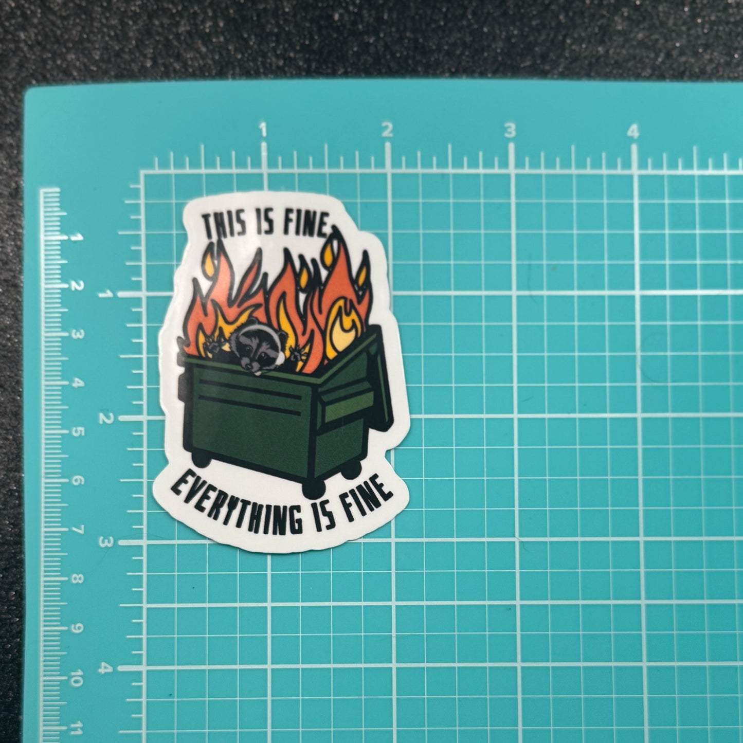This is Fine Dispatch Sticker