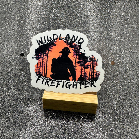 Wildland Firefighter Sticker