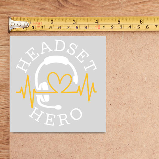 Headset Hero Dispatch Decal