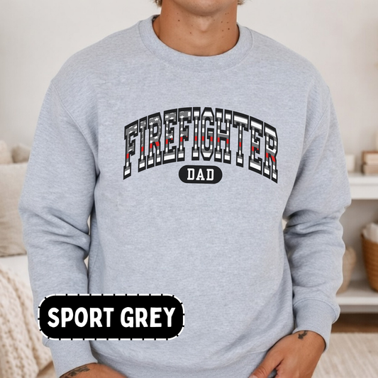 Firefighter Flag Crewneck