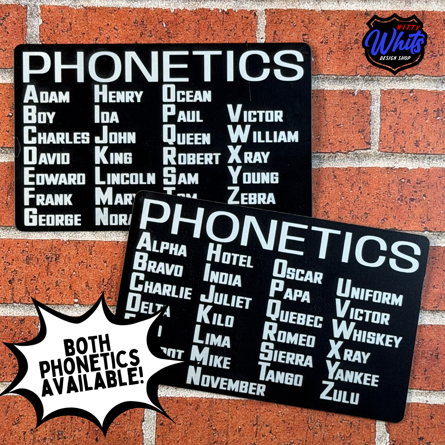 Metal Phonetics Card