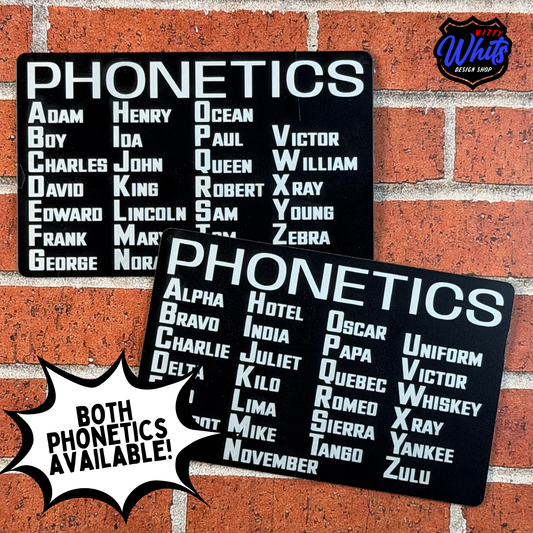 Metal Phonetics Card