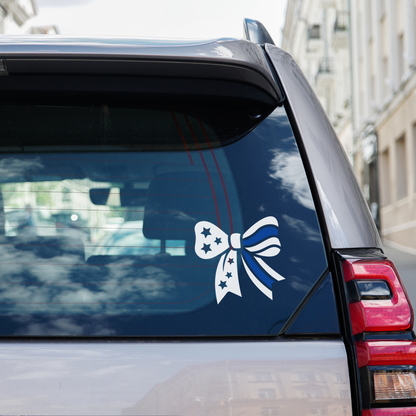 Police Bow Decal