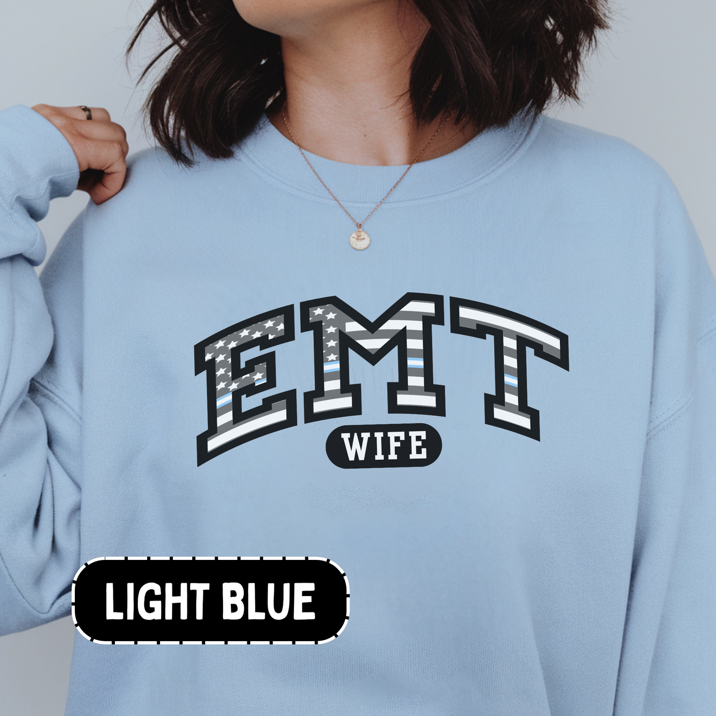 EMT Flag Crewneck