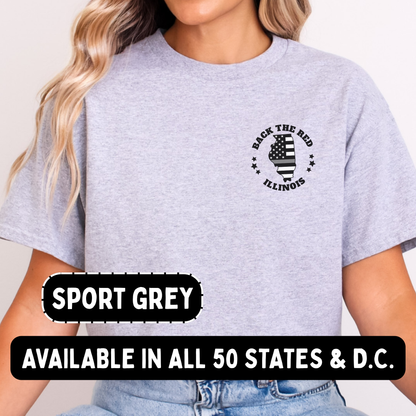 Corrections State Flag Gildan Shirts