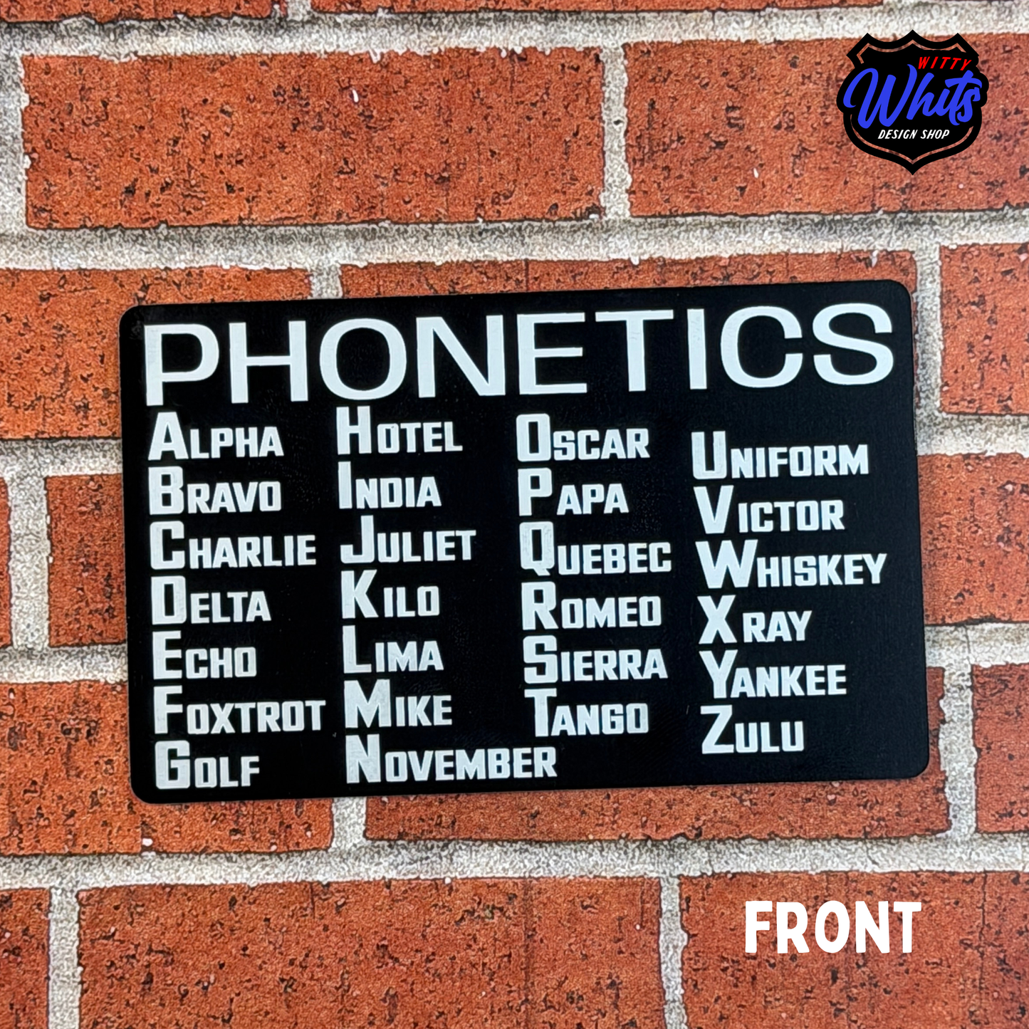 Metal Phonetics Card